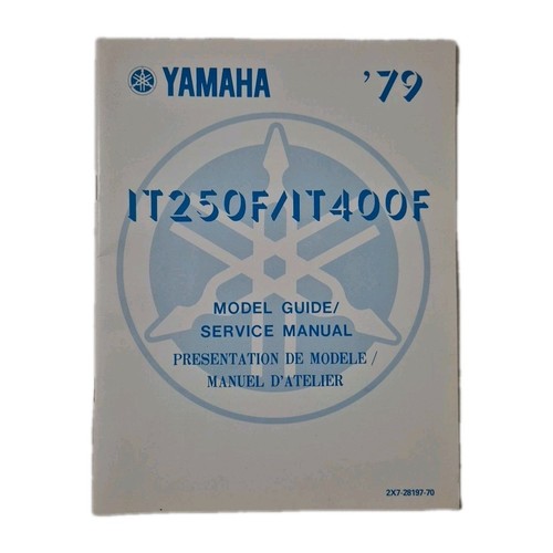 Yamaha it250f it400f - yamaha, it250f/it400f