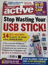 COMPUTER ACTIVE MAGAZINE ISSUE