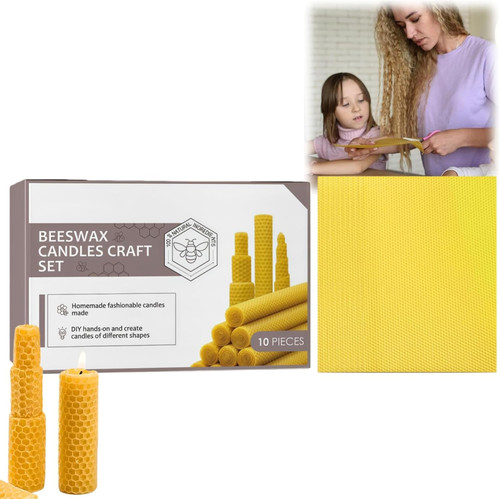 10pcs beeswax candle - 10pcs,