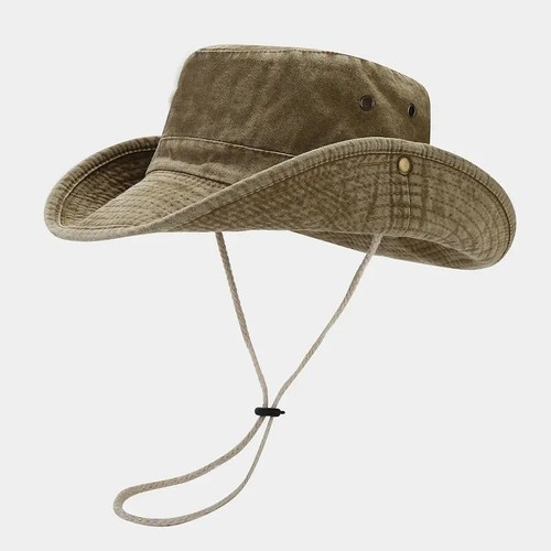 Unisex cotton bucket hat sun - hat,
