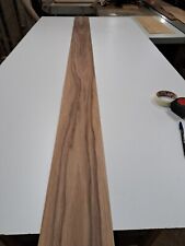 American Black Walnut Wood Veneer - 1 NATURAL WOOD SHEET - 2160mm x 130mm
