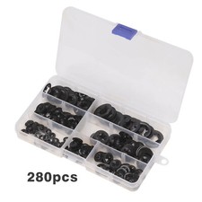 280Pcs Starlock Washers Tooth Starlock Push on Locking Washers Clips Fasten