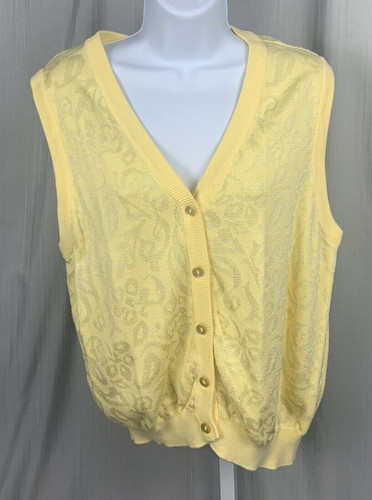Golf sweater vest yellow - golf,
