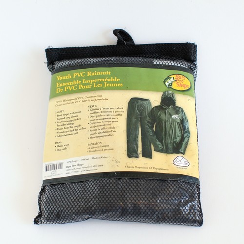 Youth pvc raincoat - youth, pro