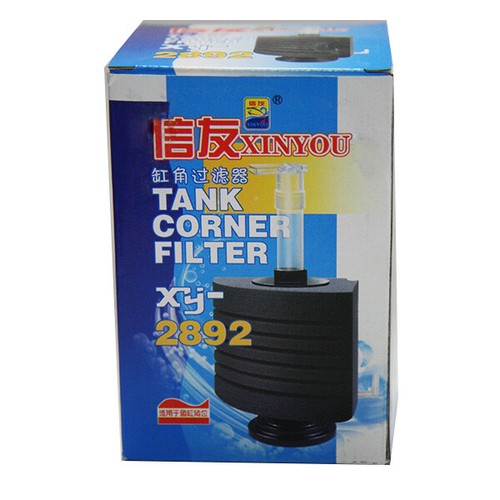 Small corner sponge filter - small,
