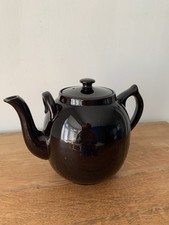 Vintage X Large Brown Betty Teapot 5 Pints Mid Century 