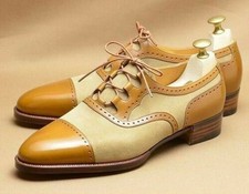 NEW-Handmade Men's Unique Two