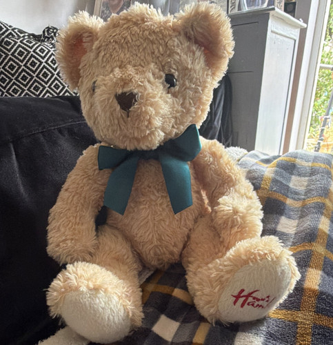 Hamleys beige plush teddy bear - beige,