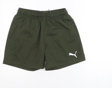 Puma Men's Green Regular Fit