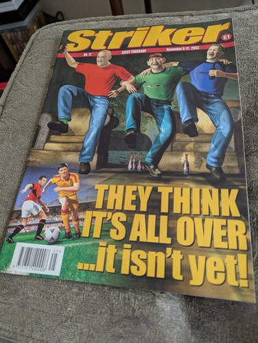 Striker comic strip magazine - comic,