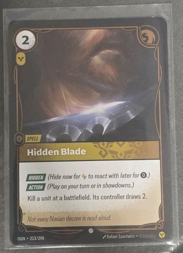 Foil hidden blade - foil, 213/298