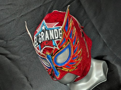American wrestling mask - american,