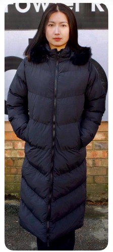 Womens ladies long winter coat - womens,
