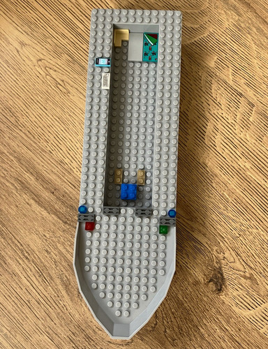 Lego city boat hull spare - spare, part