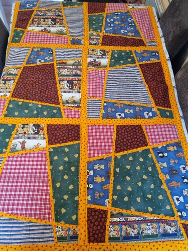 Vintage patchwork teddy bears - vintage,