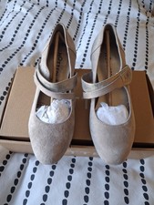 Hotter Stone Suede Leather