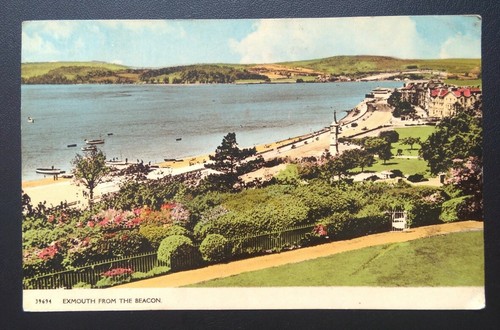Vintage postcard exmouth - of,