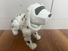 White Toy Quest TEKNO Robot Dog in Working Order