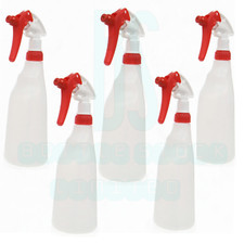 5 X TRIGGER SPRAY BOTTLES HEAVY DUTY CHEMICAL RESISTANT CAR VALETING HYDROPONICS