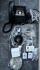 BT Paragon 650 Desktop Phone Black, cables, ADSL filters, Openreach MK4 socket