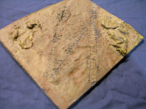 Scale rural display base - 1/72,