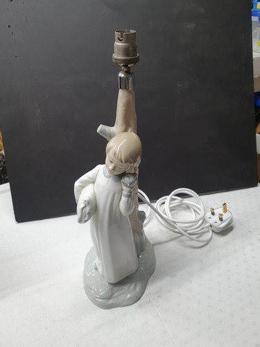 38cm lamp lladro zaphir - lladro, sleepy