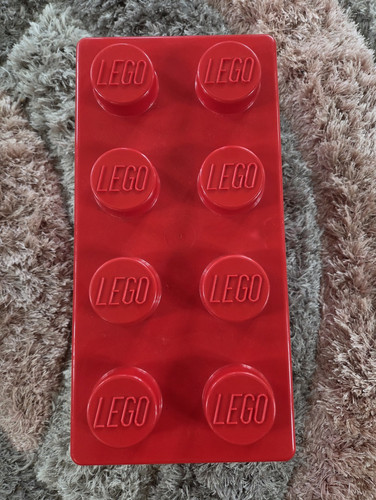 Lego red stackable - red, storage