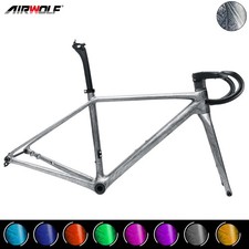 Airwolf T1200 Carbon Road Bike Frame 700x32c Racing Clambing Bicycle 800g T47