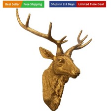 Faux Deer Head Wall Mount –