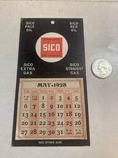 Original 1928 Sico Gas Oil