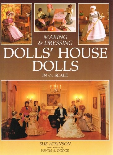 Making dressing dolls house - dressing,