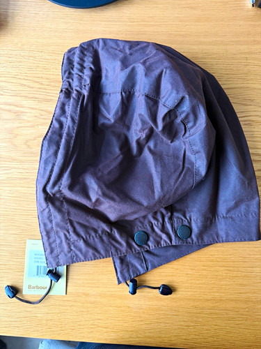 Barbour waxed cotton - cotton, hood