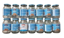 x14 Glass Jam Jars Tall Clear Glass 474g/500ml + Lids Recycled Original Labels