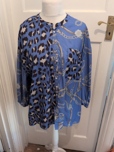 Blue leopard print and - leopard,