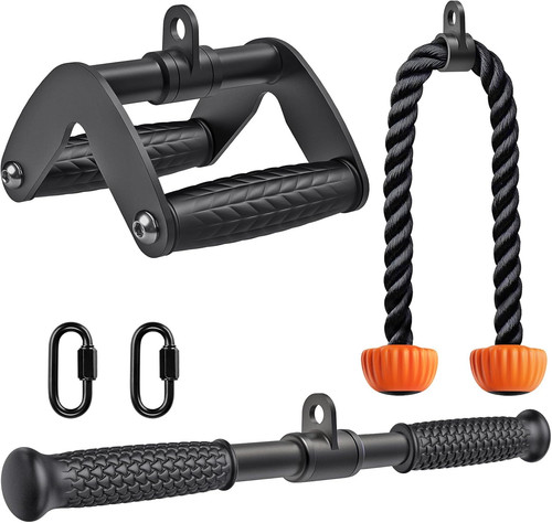 Gym cable attachments set - gym,