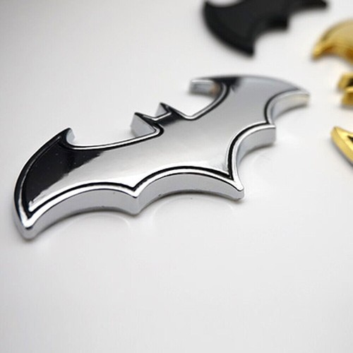 Chrome metal badge - chrome, emblem