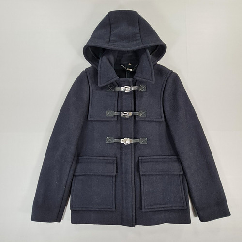 Jigsaw womens duffle coat navy - womens,