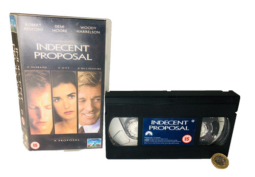 Vhs video tape movie indecent - vhs,