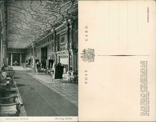 Hatfield house long gallery - house,