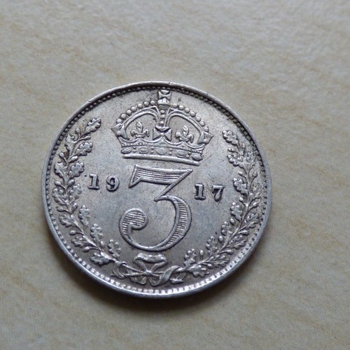 George threepence silver - george,