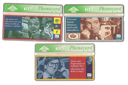 British telecom poster set - bt,