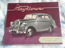 Triumph mayflower brochure - triumph,