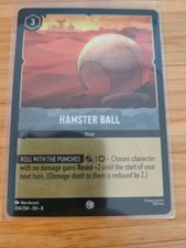Hamster Ball (204/204) (Foil) Lorcana Reign of Jafar M/NM Free UK P&P