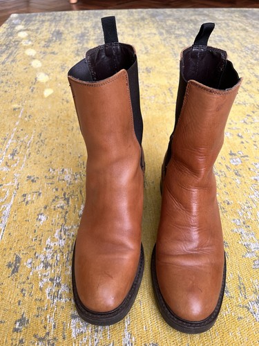 Dune women leather brown tan - women's,