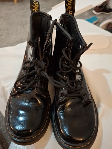 Doc martin patent - patent, black