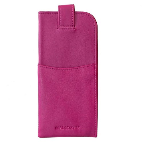Soft leather spectacle case - leather,