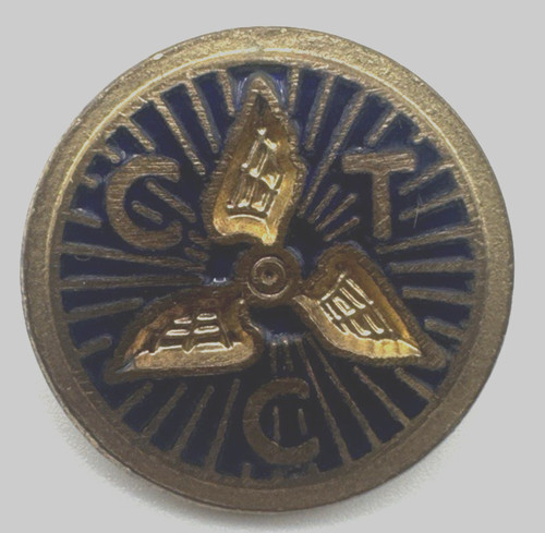 Cyclists touring club - touring, enamel