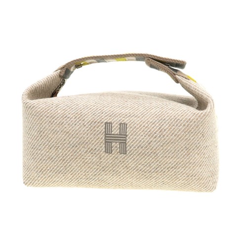 Hermes canvas beige bag - hermes, pm