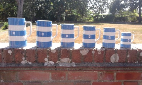 Rare green cornishware - rare, t.g
