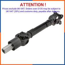 Propshaft, Driveshaft front